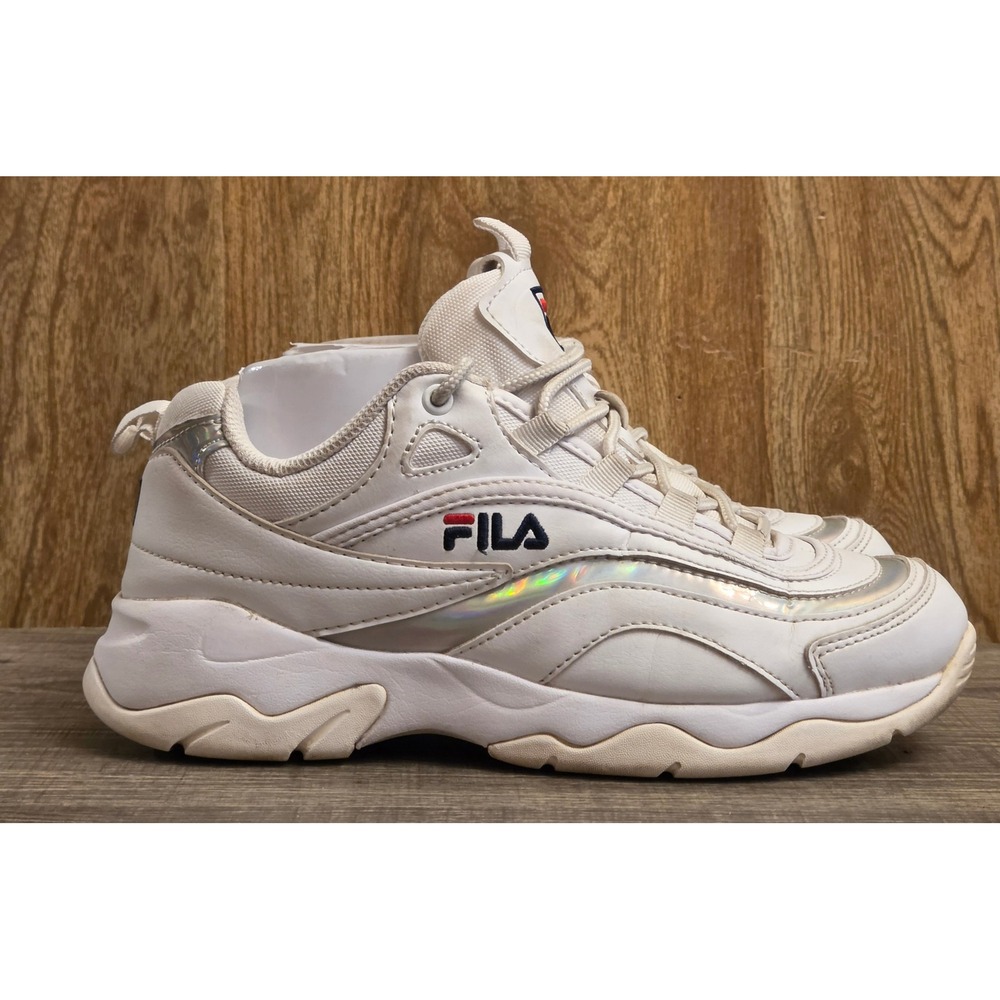 Fila Ray Chunky Sneakers Shoes Womens Size 7.5‎ White